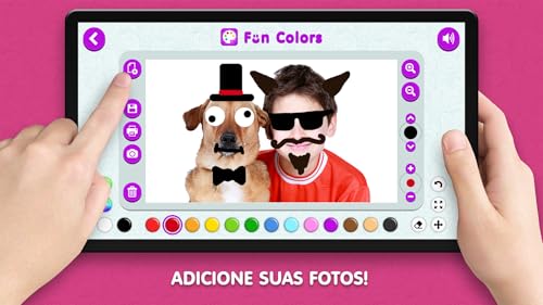 Fun Colors - novo livro de colorir infantil grátis e jogos de desenho para meninas e meninos