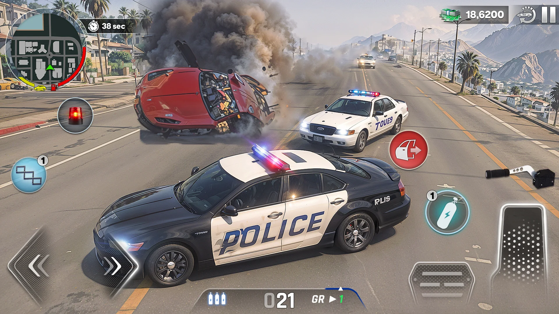 Police Chase Car Simulator – Open World Cop Driving Game - App on ...