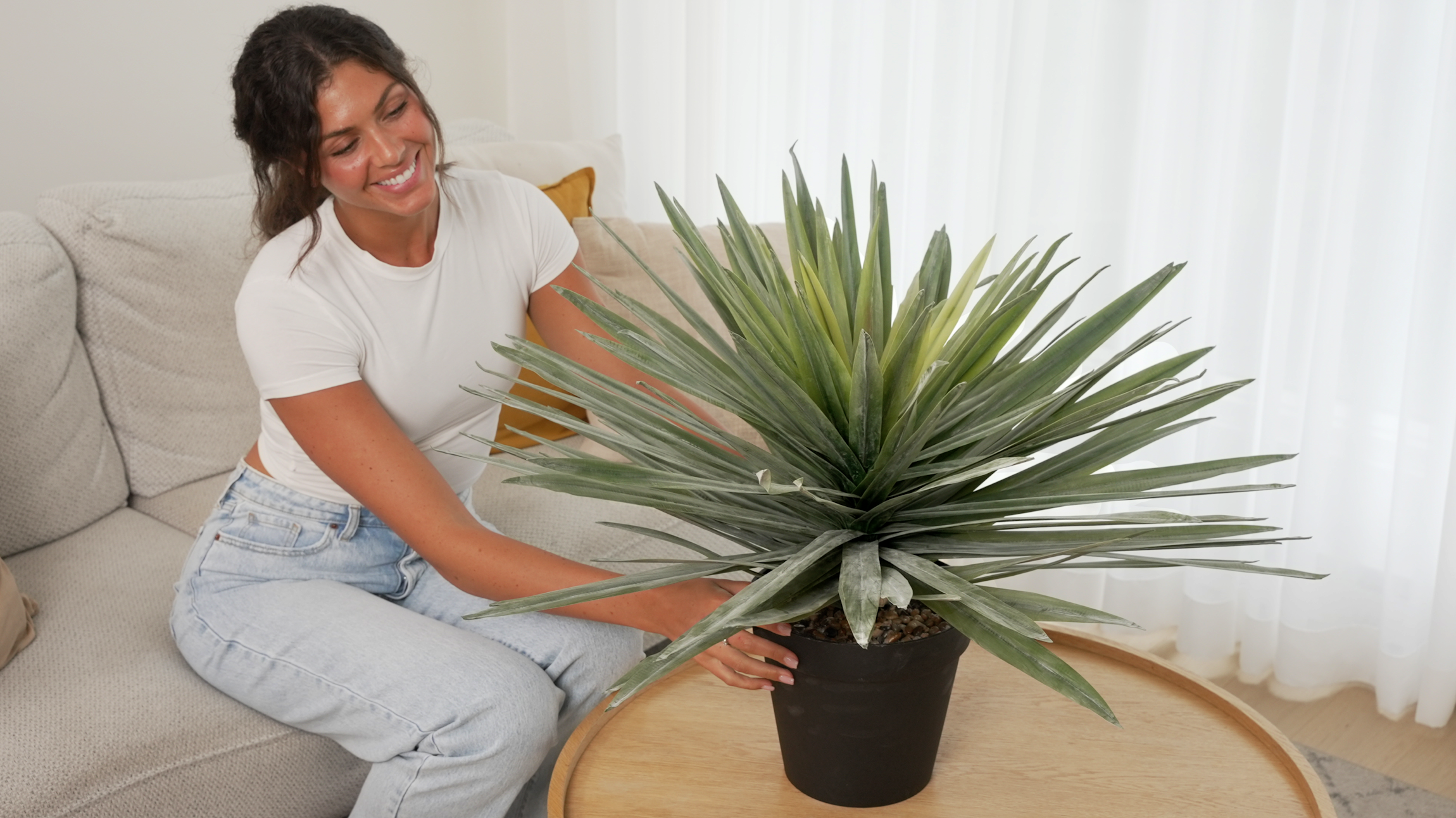 Amazon.com: SUNPRAIRIE 27 Inches Tall Artificial Agave Plant in