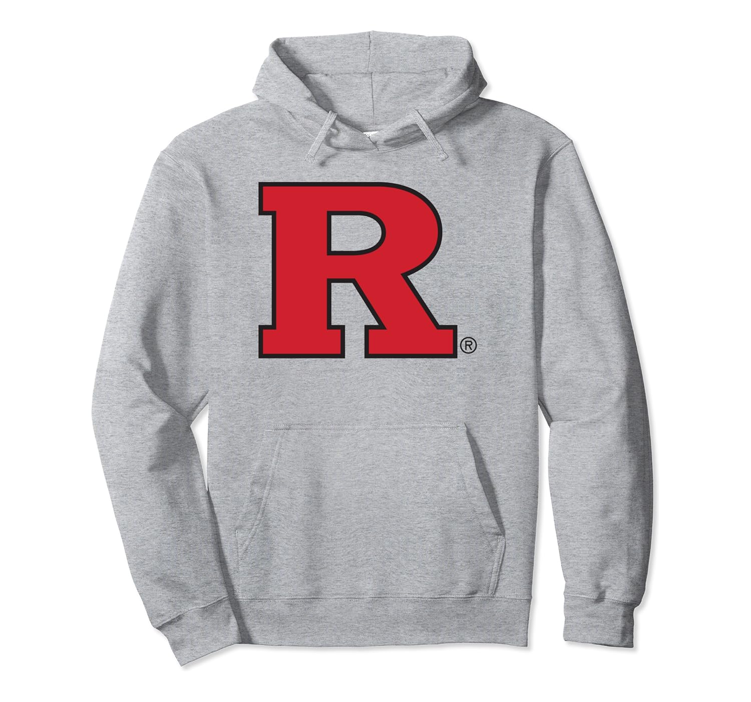 navy blue and red sweatshirt