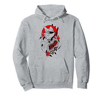 japanese cat hoodie