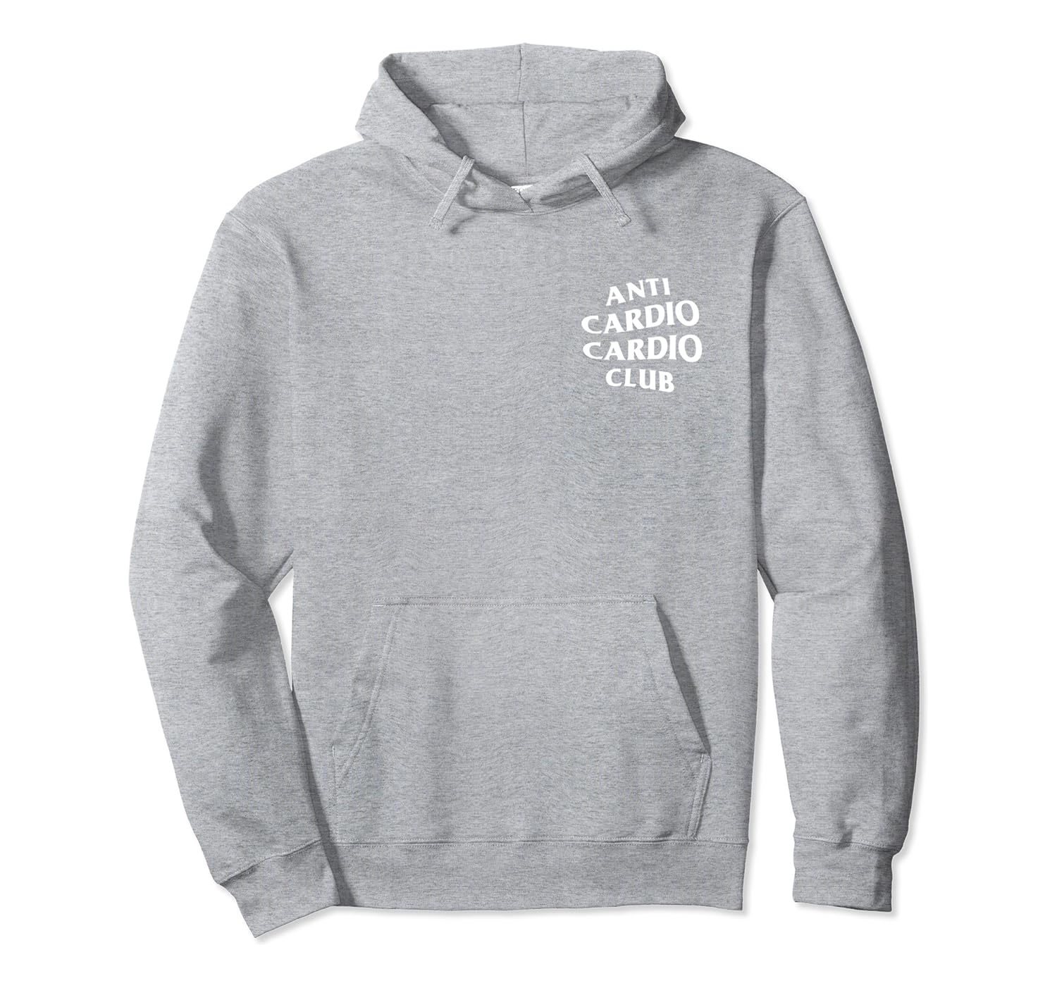 anti cardio cardio club hoodie