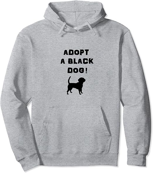 Black dog sweatshirt amazon Clearance