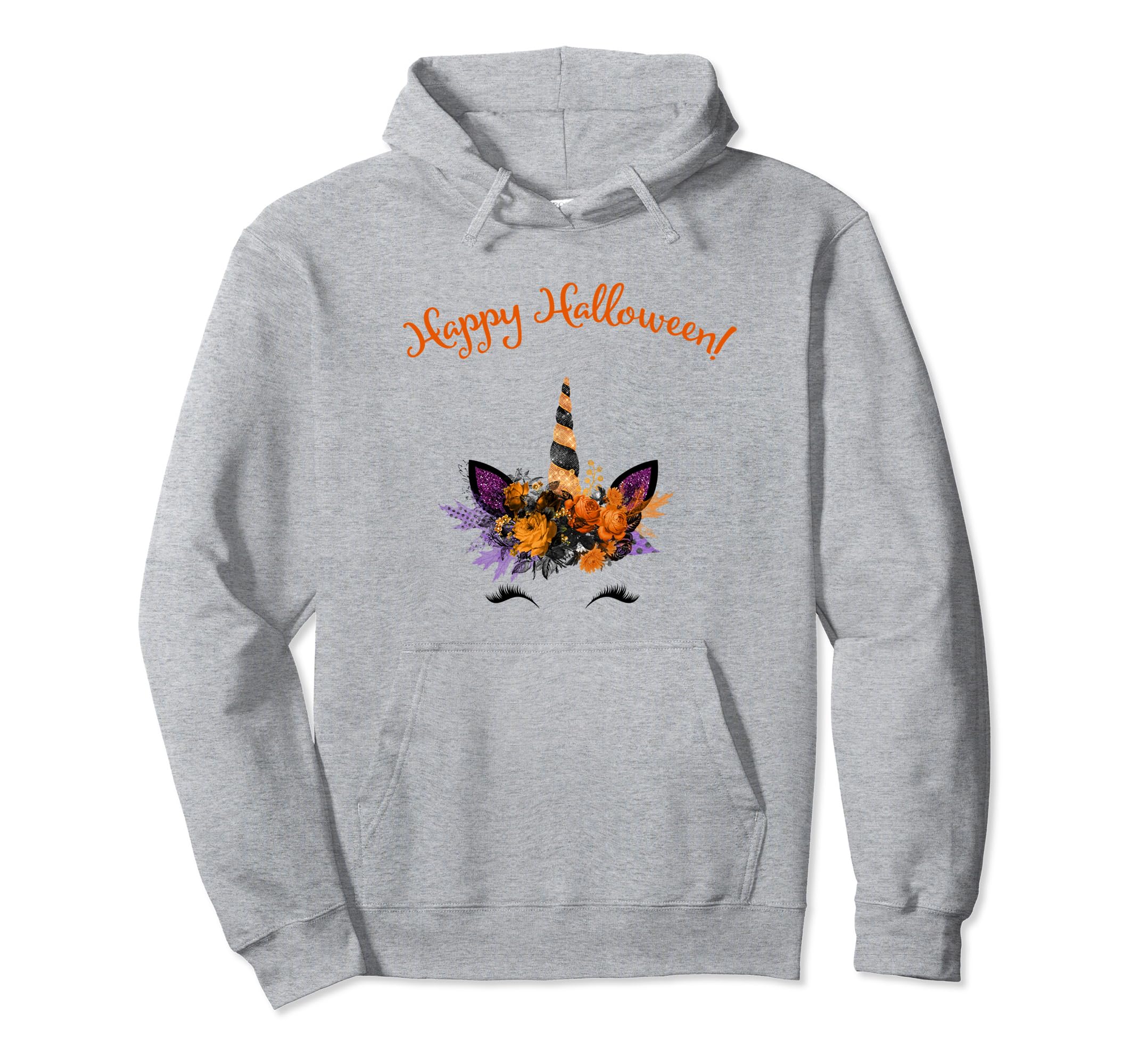 Happy Halloween Unicorn Hoodie- TPT