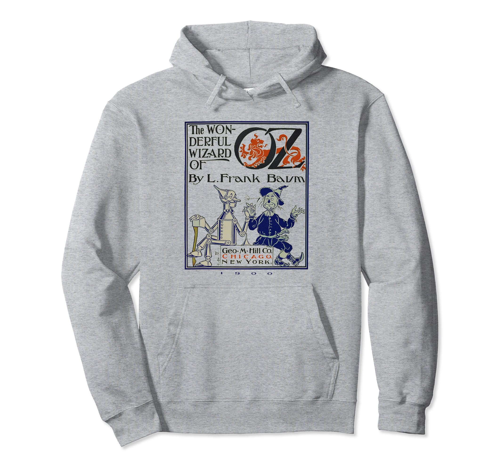 Classic Wizard Of Oz Book Promo Hoodie Tin Man Scarecrow Colonhue