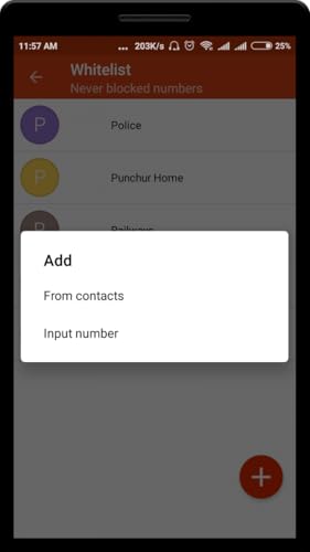 Call Blocker - Blacklist & White-list of Call