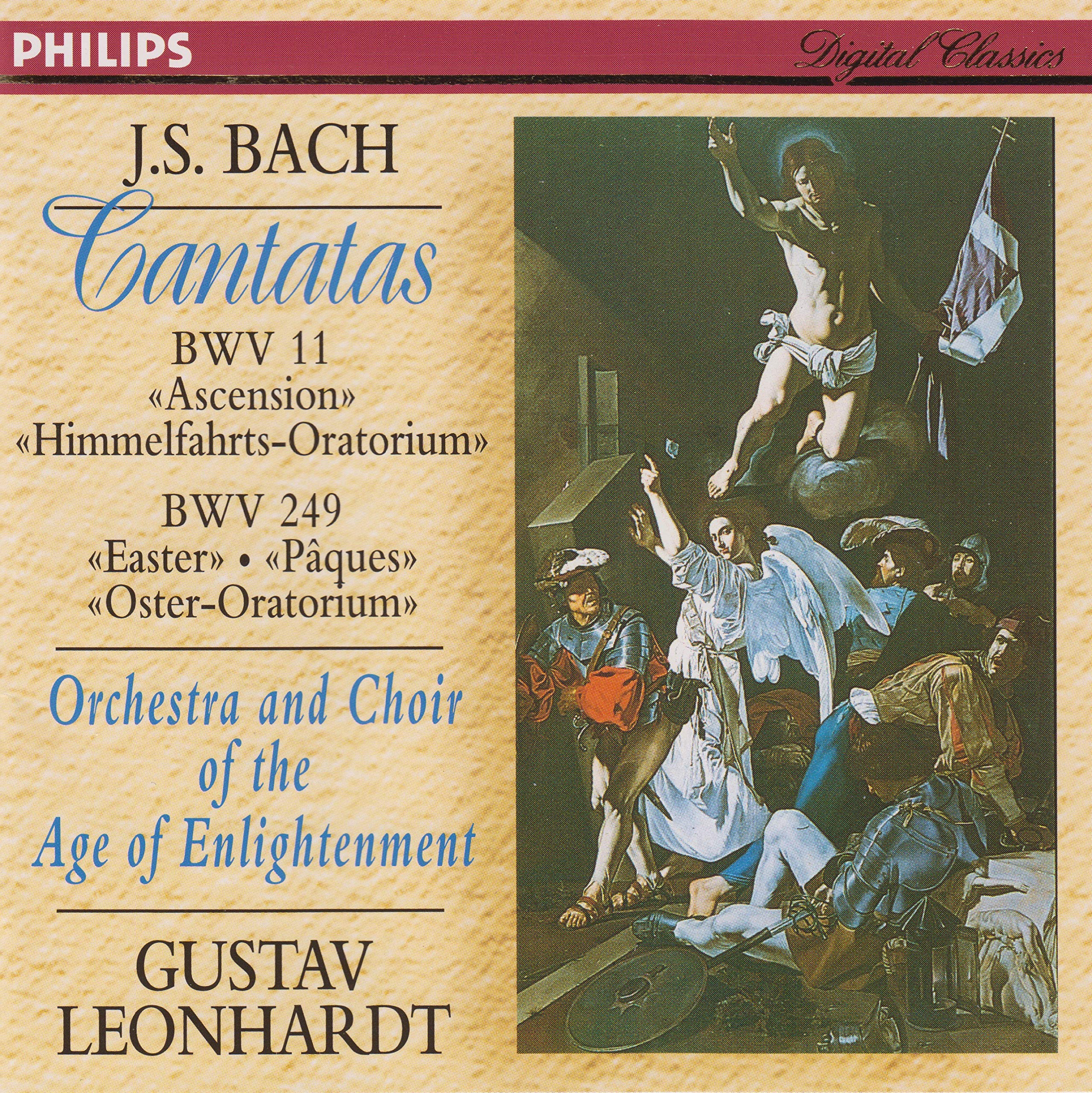 Cantatas [Audio CD] Johann Sebastian Bach; Gustav Leonhardt and Orch of the Age of Enlightenment