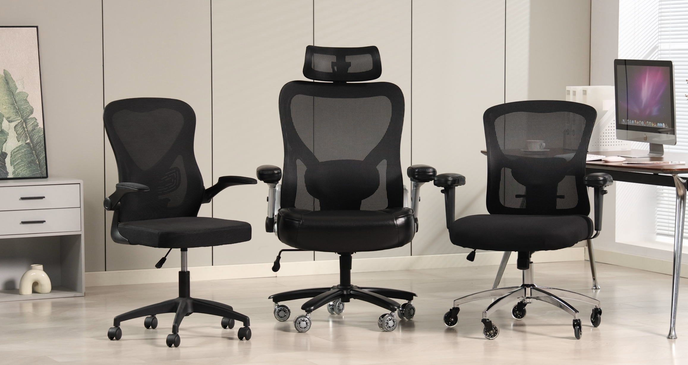 Amazon.com: Bigroof Big and Tall Office Desk Chair, 600lbs Heavy