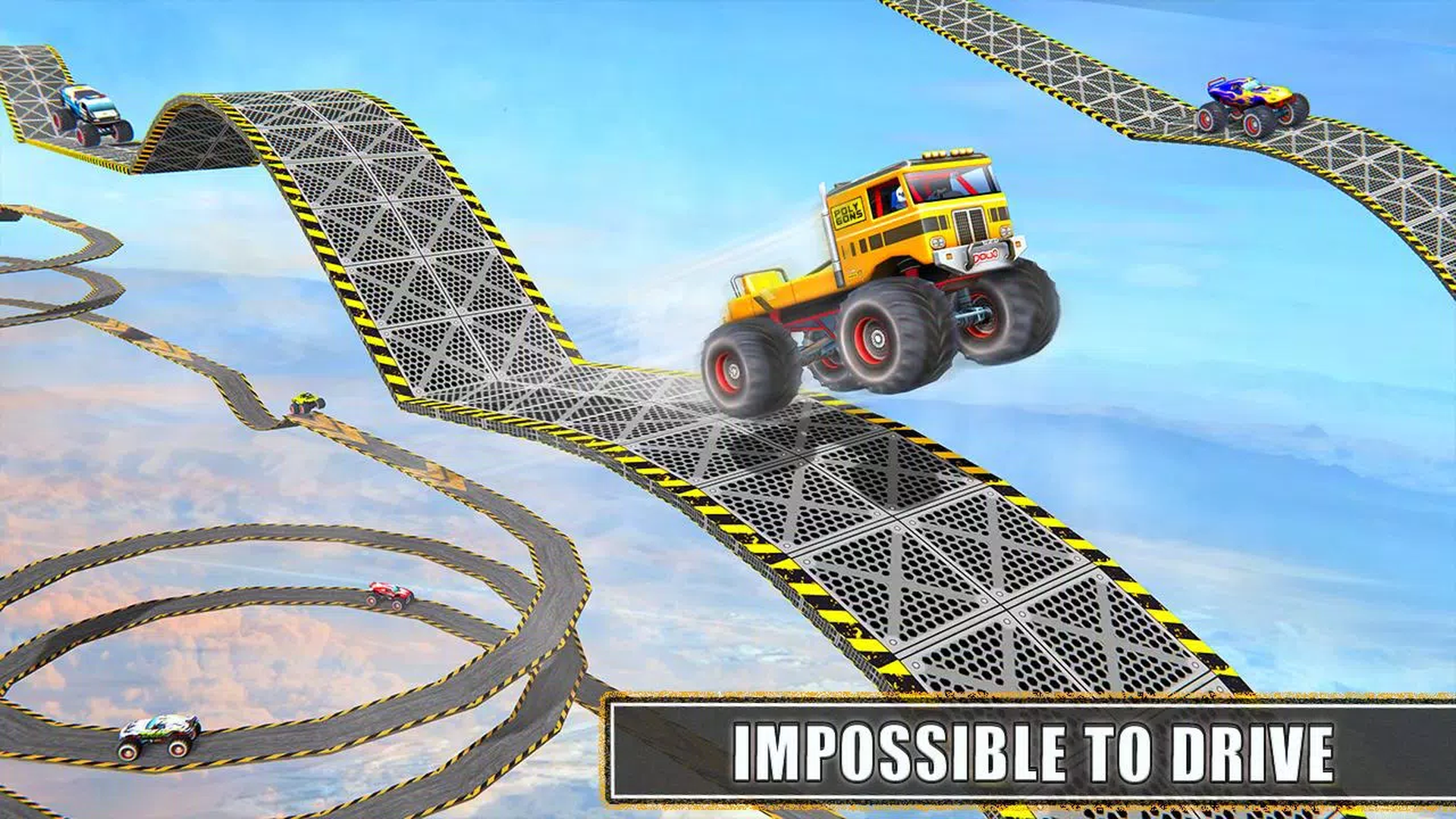 Monster Truck: Big Foot Racer Car Game:Stunts Racing Game -Monster ...