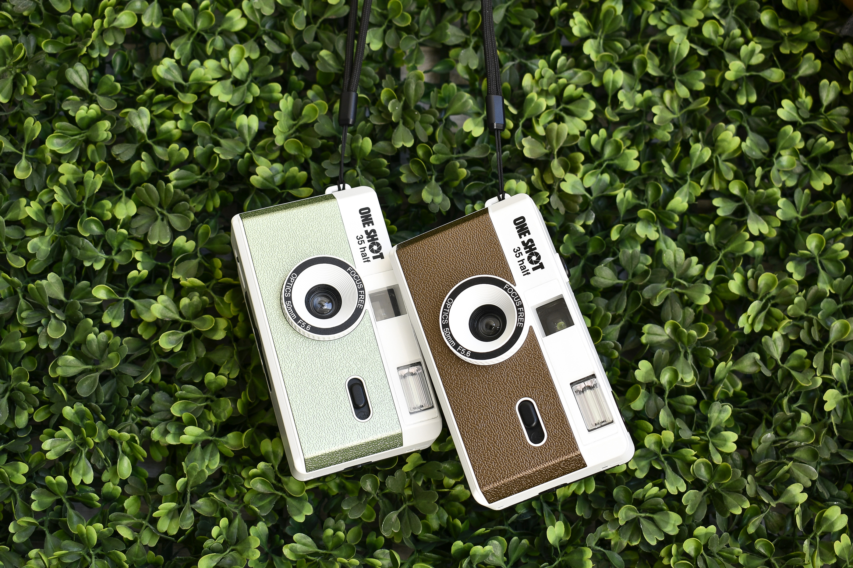1 Shot Point and Shoot 35mm Film Camera, Reusable Retro Half Frame