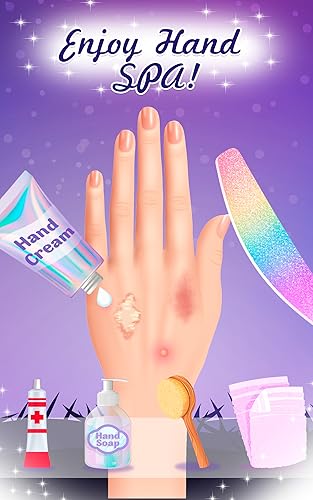 Monster Girl Nails Salon Games