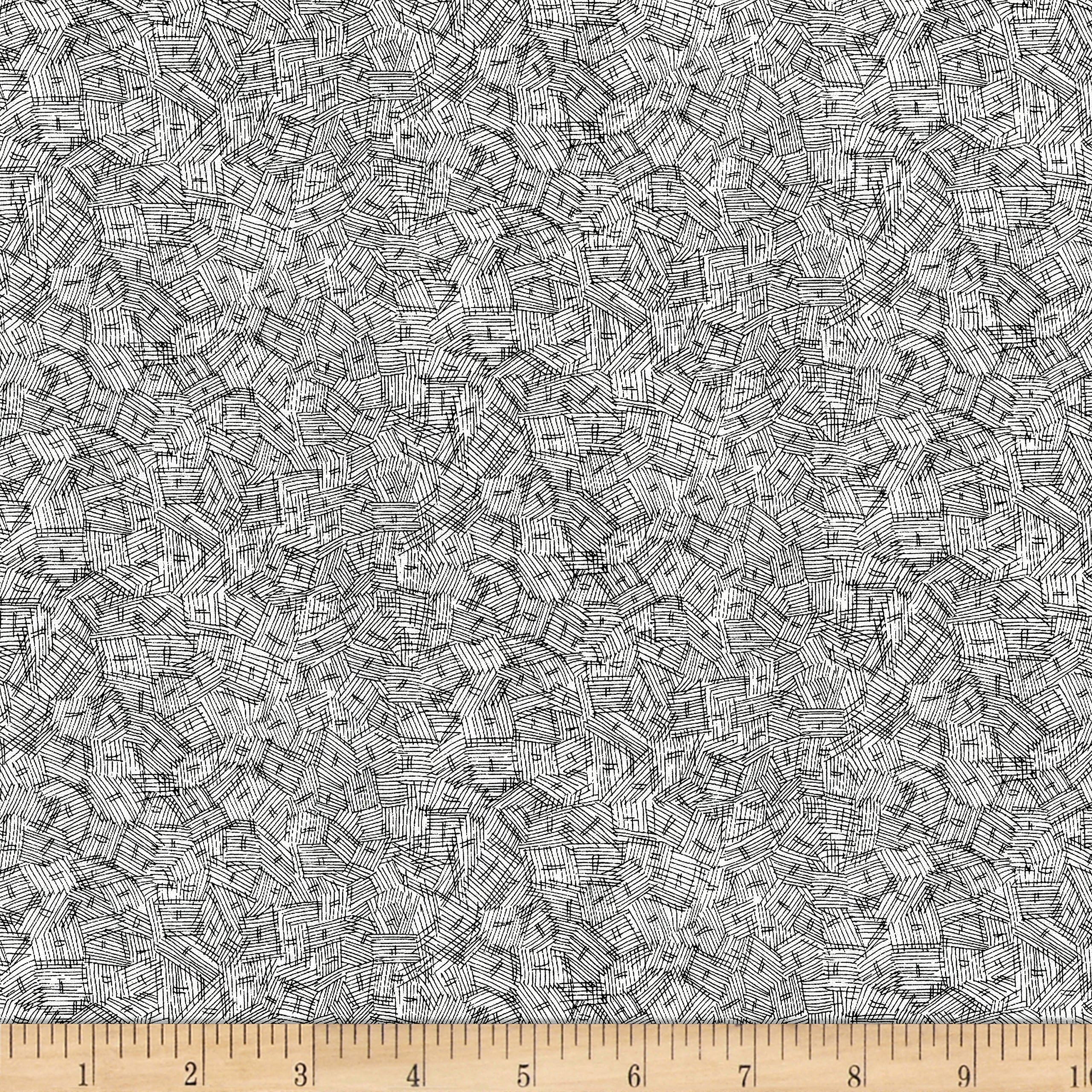 RJR Fabrics RJR Hopscotch Cross-Hatch My Way Zebra Fabric by The Yard