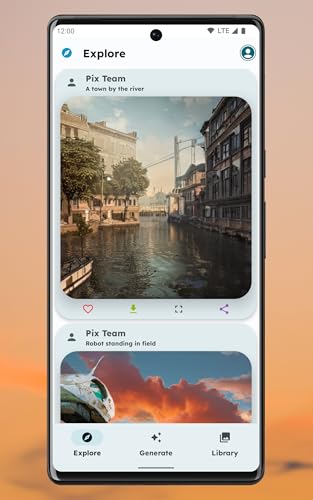 Pix Ai: Generate Art from text prompts for free