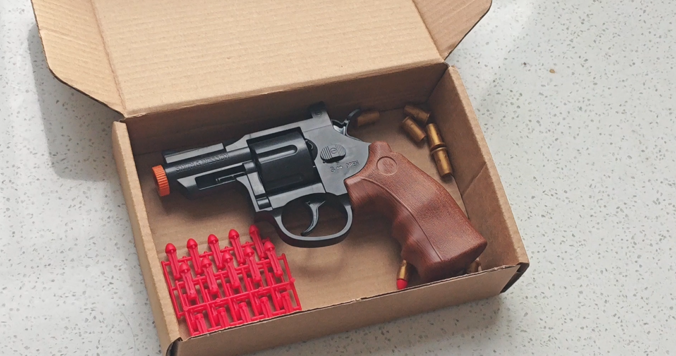Watch Revolver Toy Gun on Amazon Live
