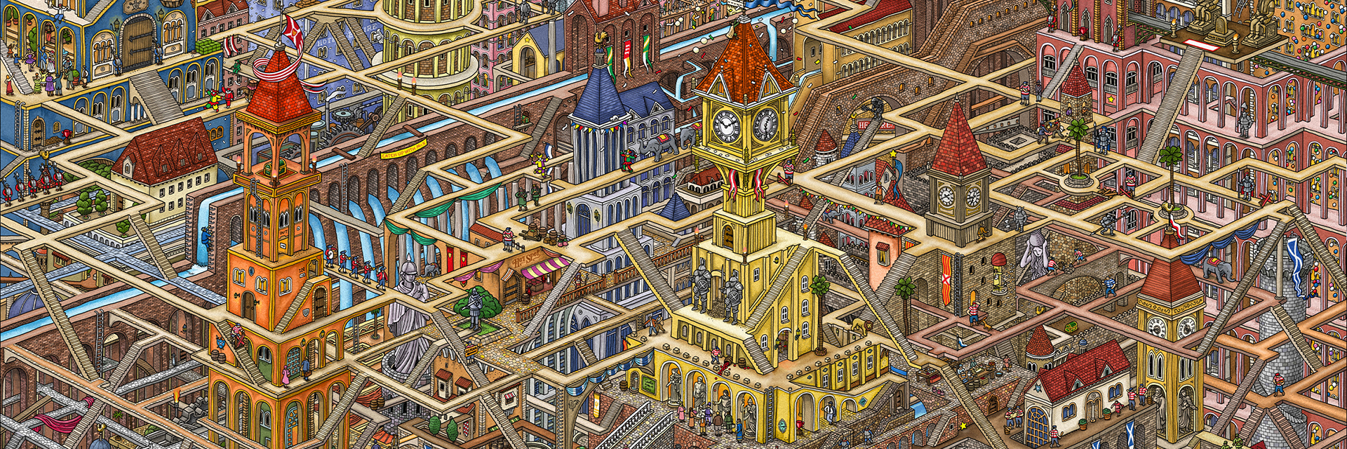 Labyrinth City: Pierre the Maze Detective cover