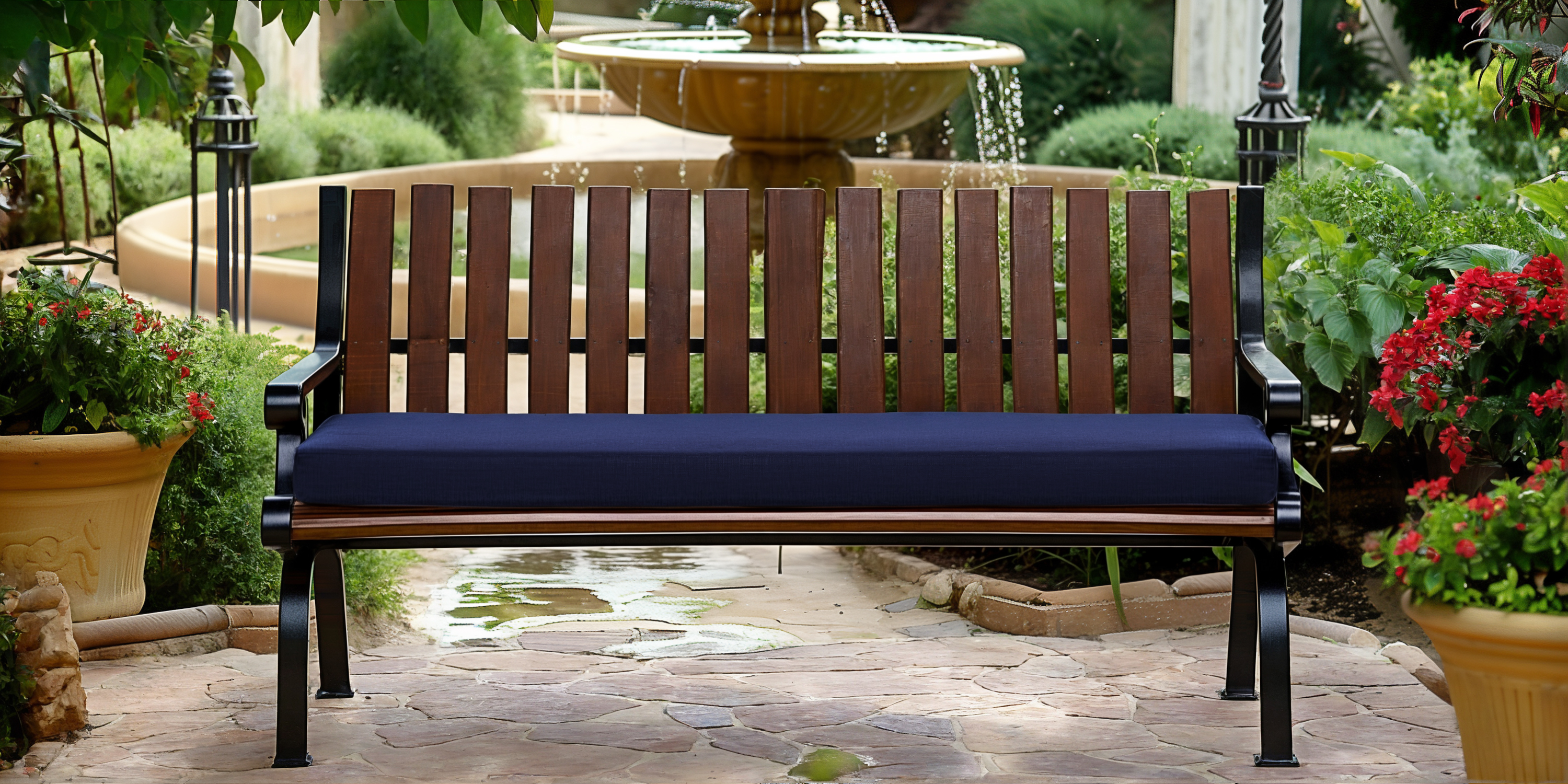 Amazon.com: Favoyard Outdoor Bench Cushion 48 x 16 Inch Rainproof