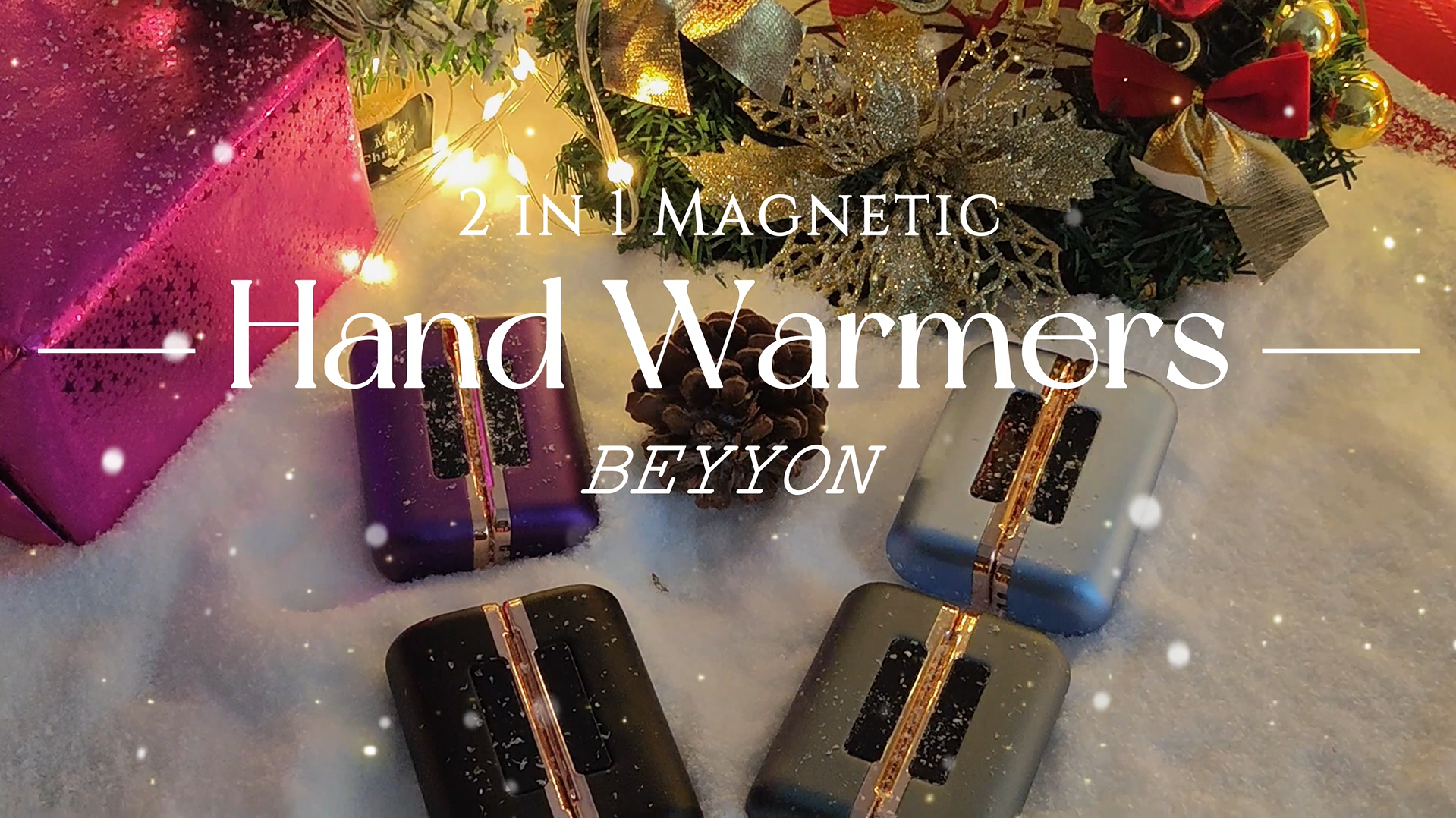 Amazon.com: BEYYON Hand Warmers Rechargeable - Magnetic Electric