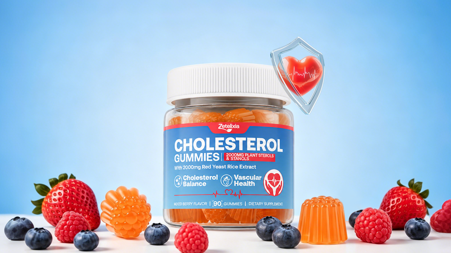 Célestille ステリファイファンデーション20g CHURUMI22g Amazon.com: Zetelixia Cholesterol Lowering Supplements Gummies