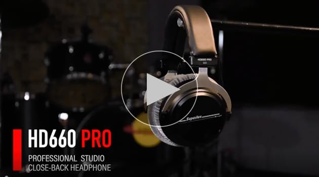 Amazon.com: Superlux HD 660PRO, 150 ohms, Studio Recording