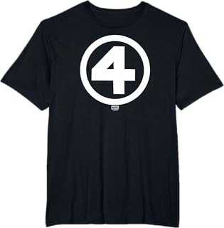 Fantastic Four - White Logo T-Shirt