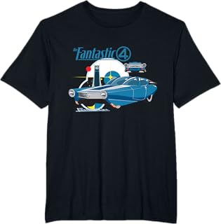 The Fantastic Four: First Steps Retro FantastiCar T-Shirt
