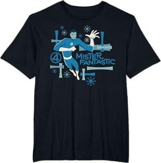 Fantastic Four: First Steps Retro Mister Fantastic T-Shirt