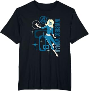 Fantastic Four: First Steps Retro Invisible Woman T-Shirt