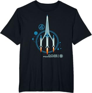 The Fantastic Four: First Steps FF Spacecraft T-Shirt