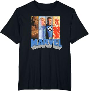 Fantastic Four Super Heroes The Timeless Collection T-Shirt