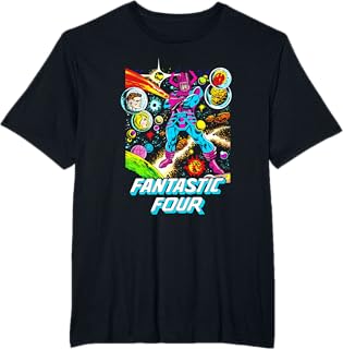 Fantastic Four Classic Galactus Comic Cover T-Shirt