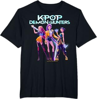 Halloween Huntrix Heroic Poses Group Shot T-Shirt
