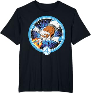 The Fantastic Four: First Steps Retro Team Hands T-Shirt