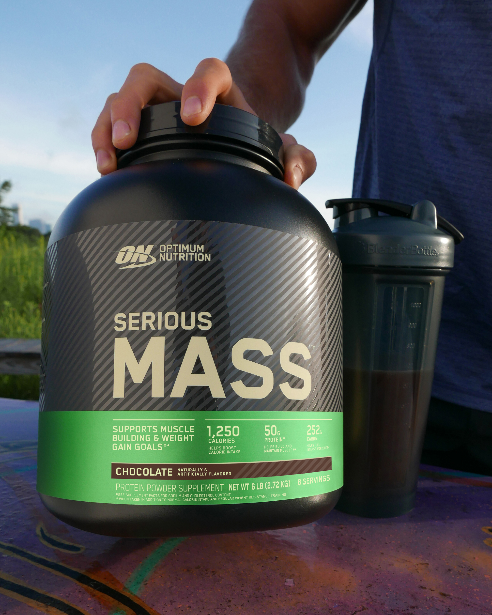 ON Serious Mass for Weight Gain Athletes