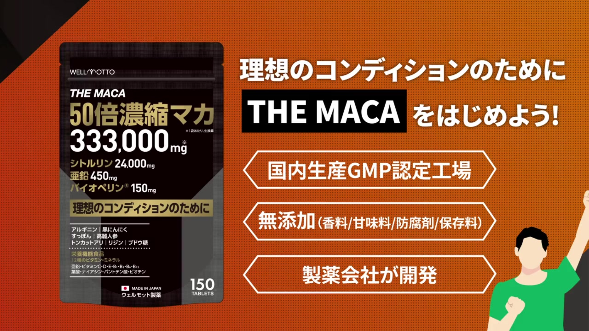 Amazon | 【売上世界No1/医師監修】50倍濃縮 マカ サプリ 333,000mg