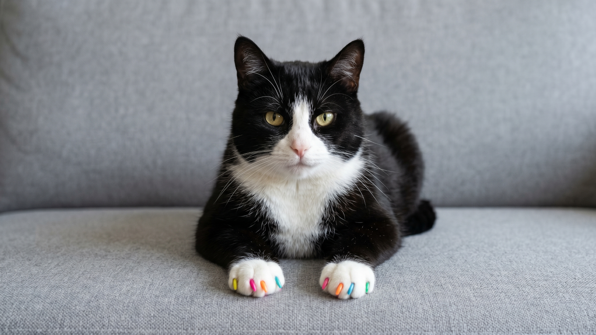 zetpo Glitter Cat Nail Caps | Cat Claw Covers | with Adhesives and Applicators (6X Glitter | 120 pcs, S) - image 8