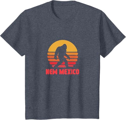 Miniatura 28 de Bigfoot New Mexico State Sasquatch Yeti Urban Legend Retro T-Shirt Black,Asphalt Grey,White,Silver Grey,Brown,Olive Green,Lemon Yellow,Dark Heather