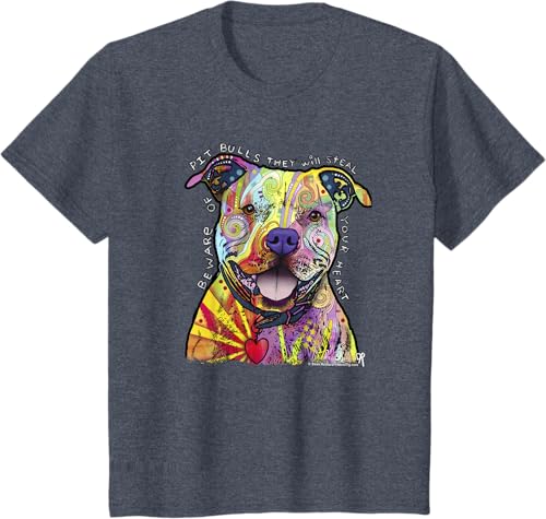 Miniatura 31 de Beware Of Pit Bulls, Dean Russo Pitbull Original - Dog Lover T-Shirt Black,Navy Blue,Asphalt Grey,Slate Grey,White,Cranberry Red,Kelly Green,Olive