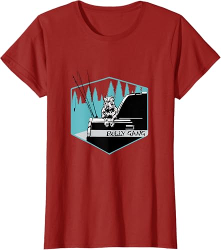 Miniatura 62 de American Bully Gang T-Shirt Black,Asphalt Grey,White,Cranberry Red,Red,Dark Green,Kelly Green,Olive Green,Lemon Yellow,Dark Heather Grey,Heather