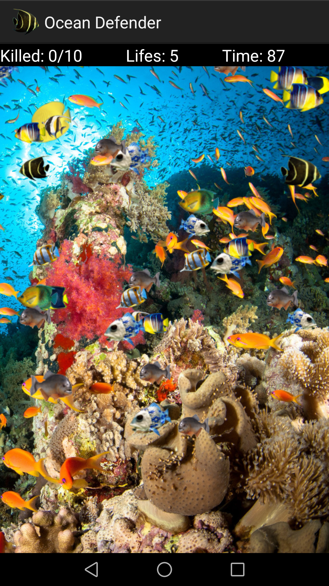 Ocean Defender / Aquarium Fight Fish Fun - App on Amazon Appstore