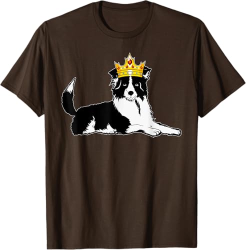 Miniatura 6 de Border Collie Crown Veterinarian Sheep Herding Fur Parent T-Shirt