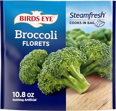 Birds Eye Steamfresh Broccoli Florets, Frozen Vegetable, 10.8 OZ