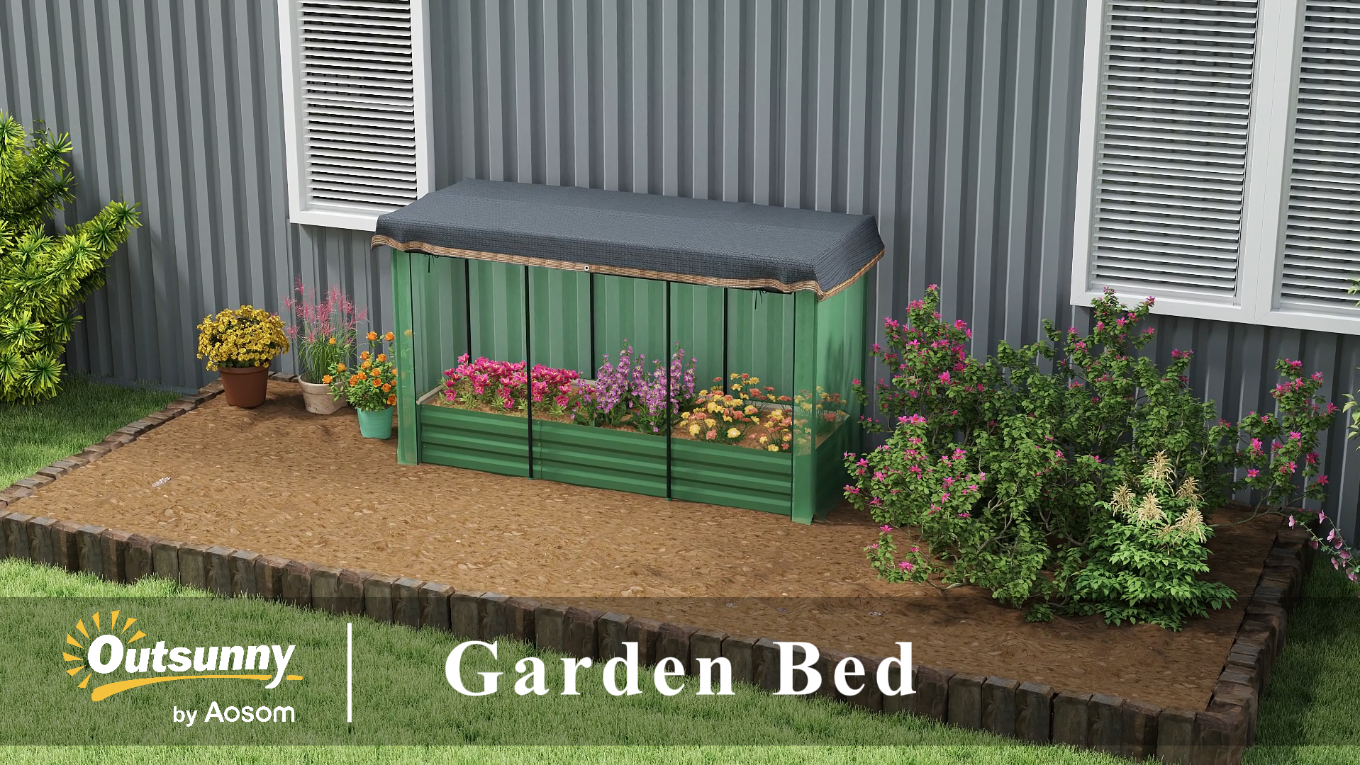 Plant Protection Frame w/ Warming \u0026 Pest Control Covers | Gardeners.com, image size:1918x1080