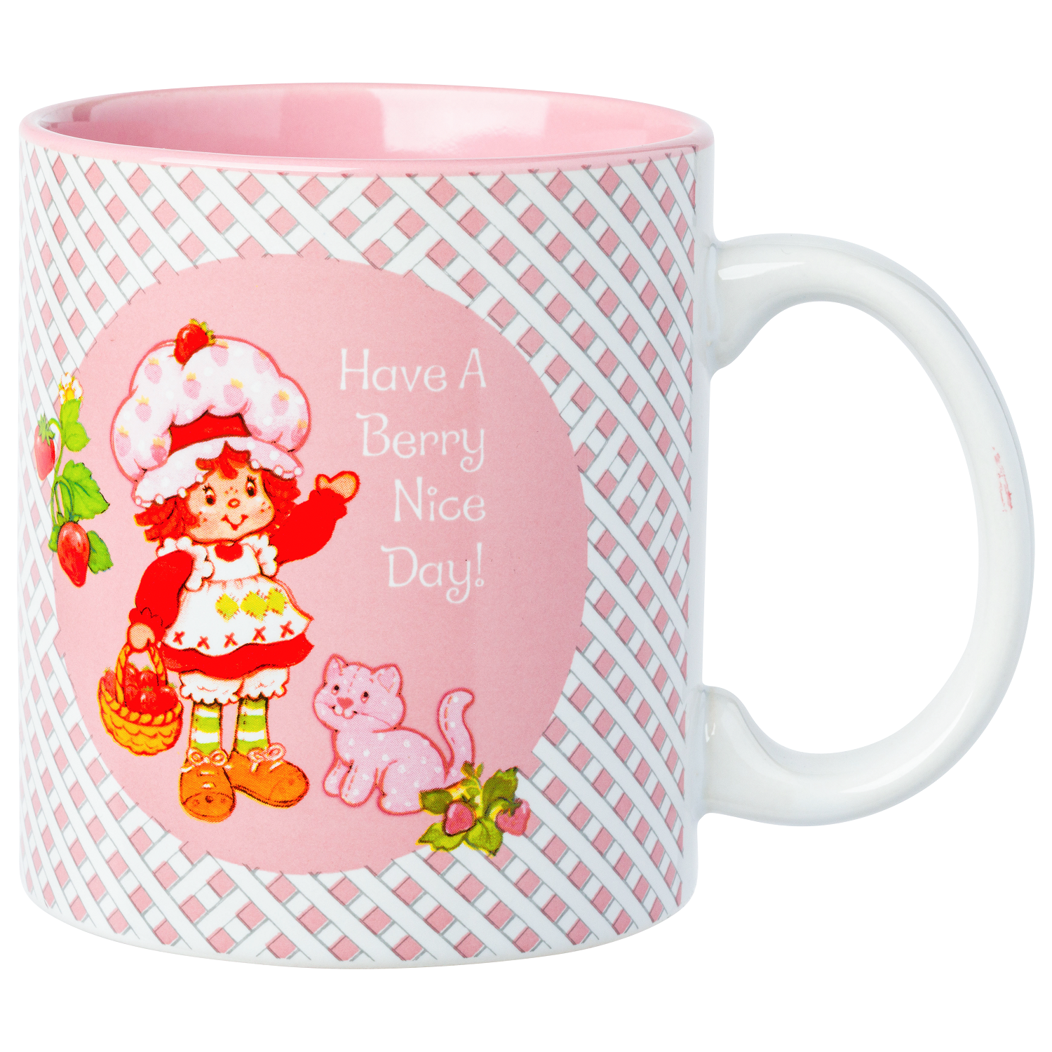 Amazon.com | Silver Buffalo Strawberry Shortcake Ceramic Mug
