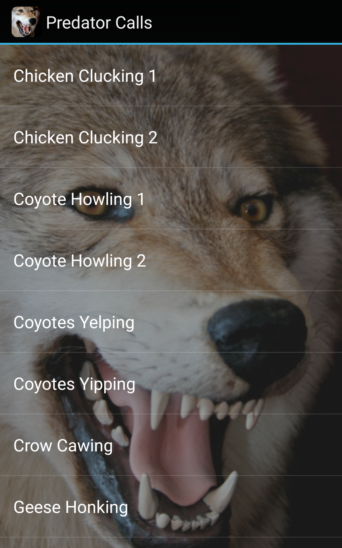 Predator Game Call Predator Calls - App on Amazon Appstore