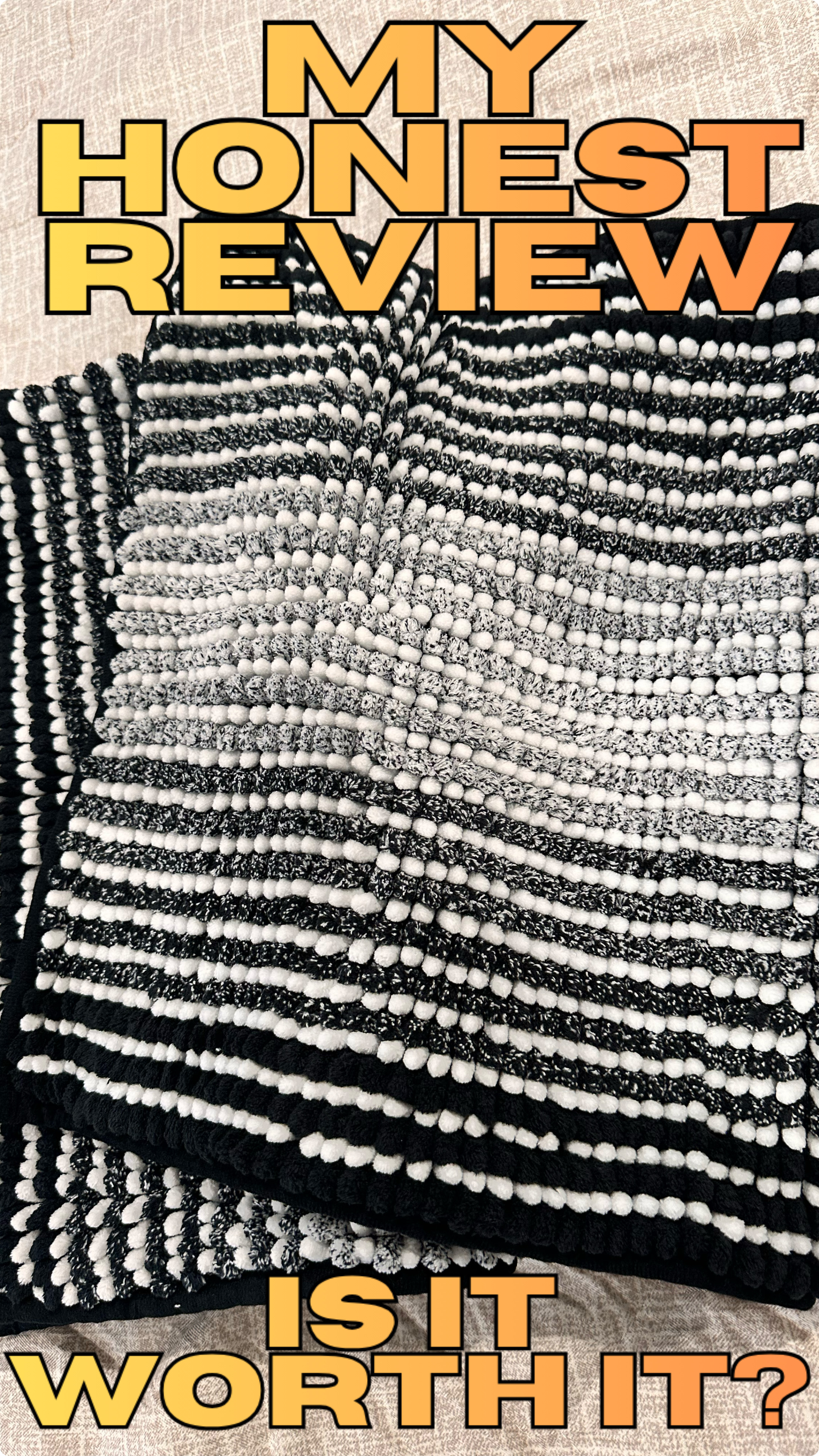 Old Rug Maker Watch Replacing old bathroom rugs with these beauties! on Amazon Live