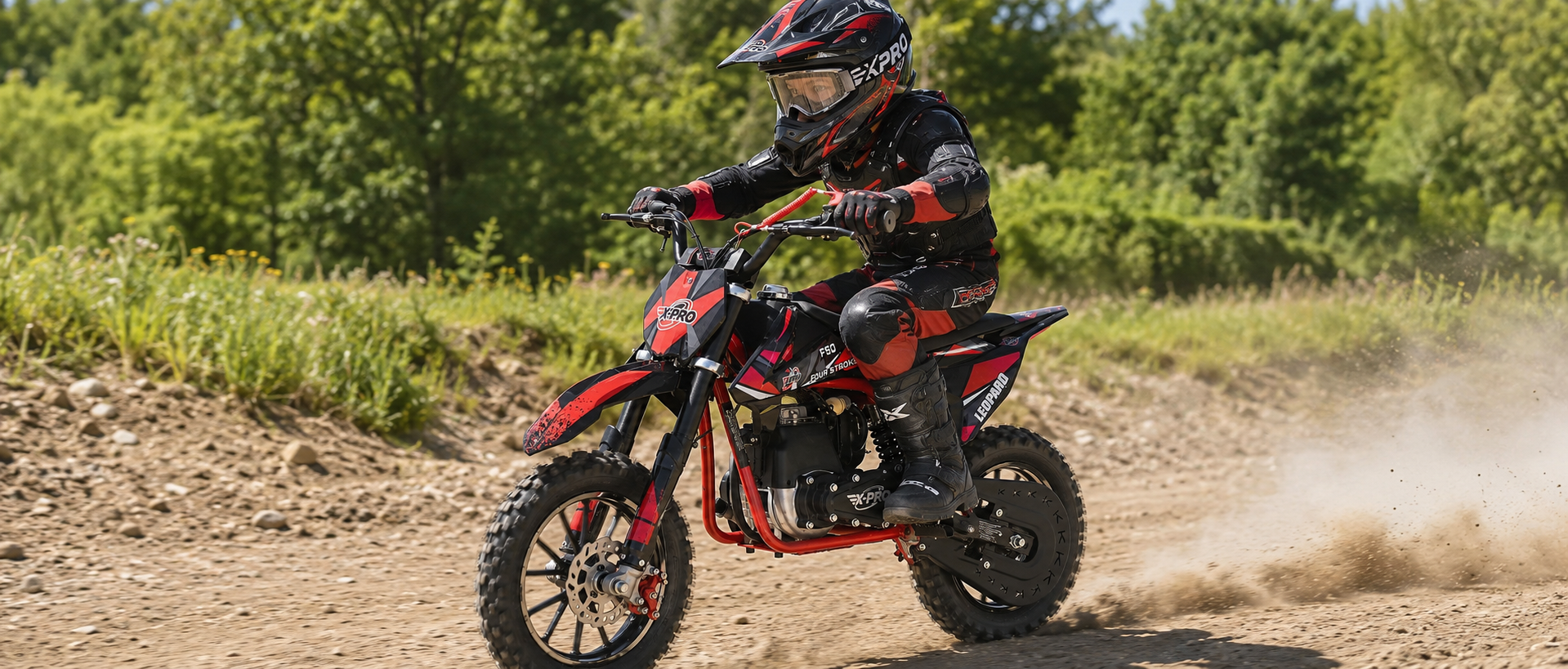 Amazon.com: X-PRO Leopard 40 Mini Dirt Bike, Gas Power 4 Stroke