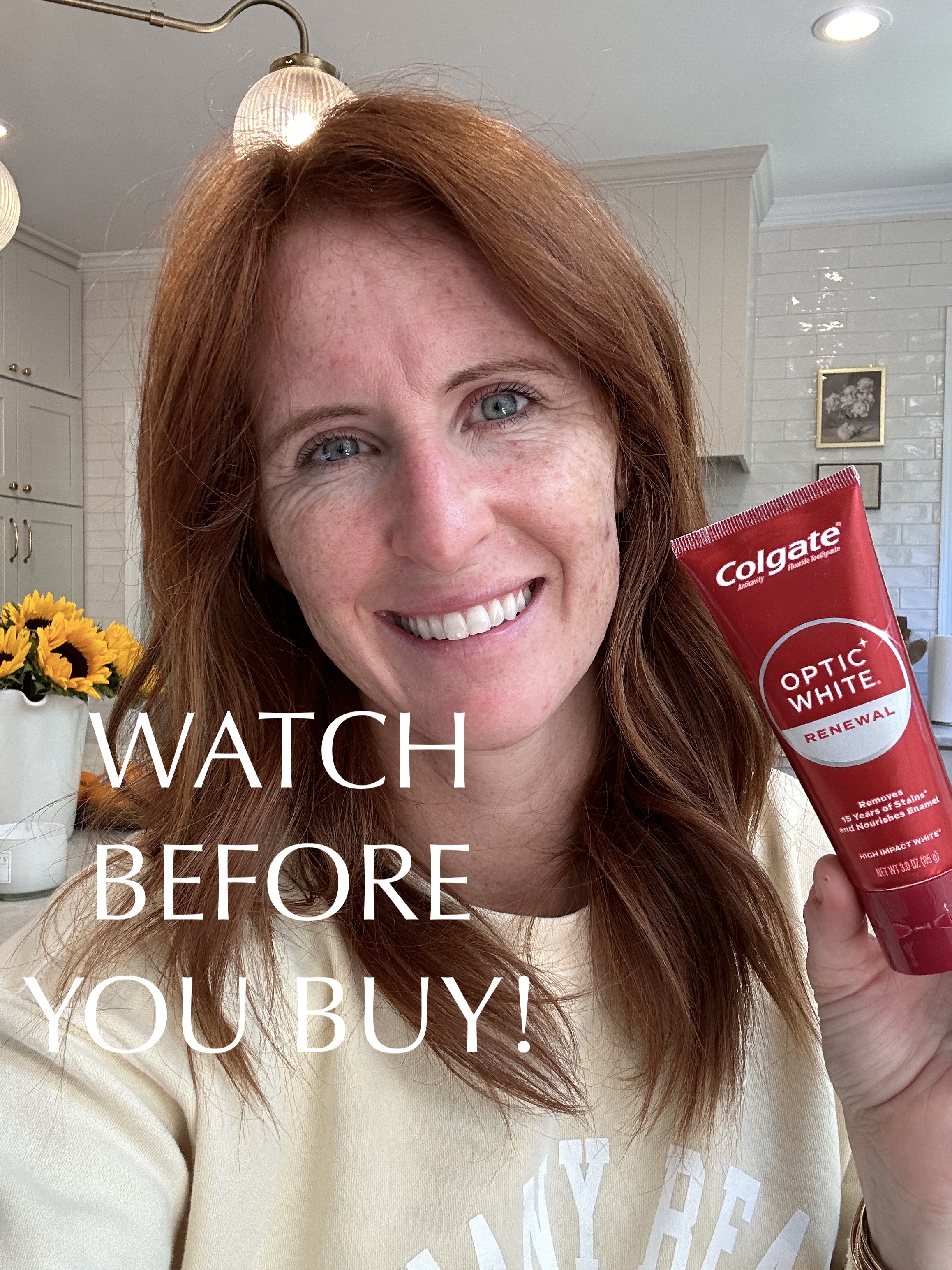 Colgate Watch Watch Honest Review of Colgate Optic White on Amazon Live