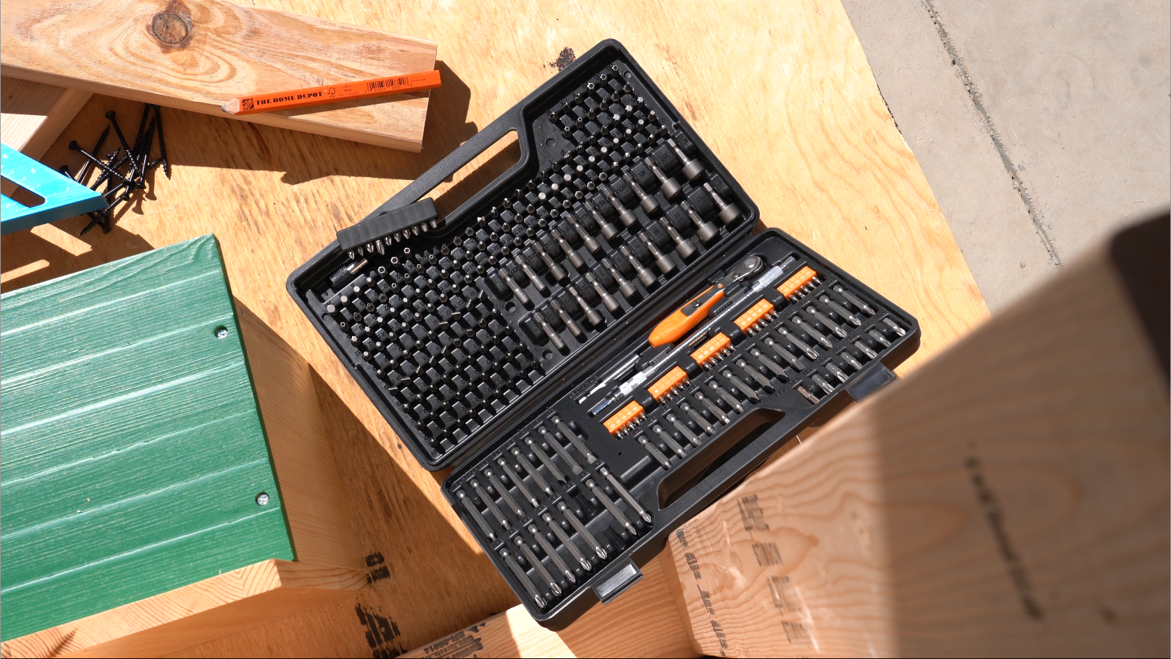Jackson Palmer 208 Piece Ultimate Screwdriver Bit Set High Grade