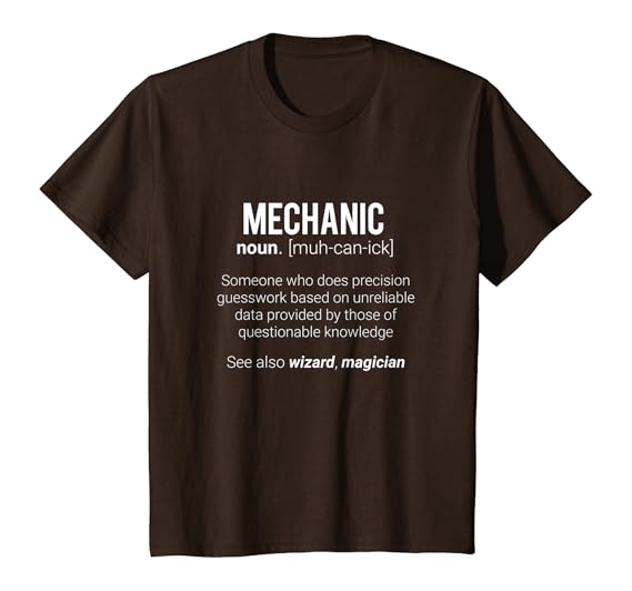 Funny mechanic shirts amazon Clearance