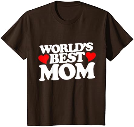 Worlds best mom shirt Clearance